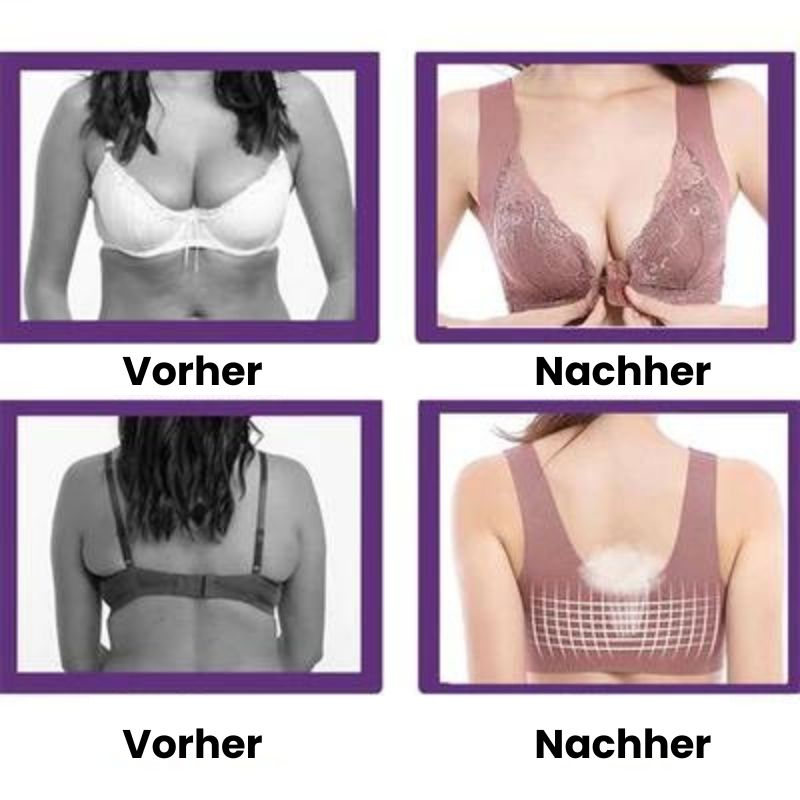 Seamless Front Closure Comfort Bra – Breathable & Wire-Free