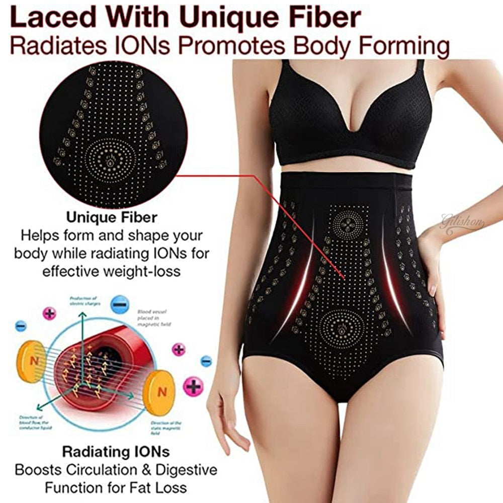 High-Waisted Shapewear Shorts for Tummy and Butt Contouring