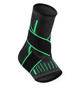Adjustable Ankle Support Brace with Compression Strap for Sports & Everyday Use