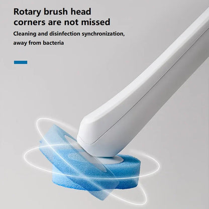 CleanSwipe™ – Disposable toilet brush with cleaning solution, bathroom WC accessory (24 pads included) [50% off]