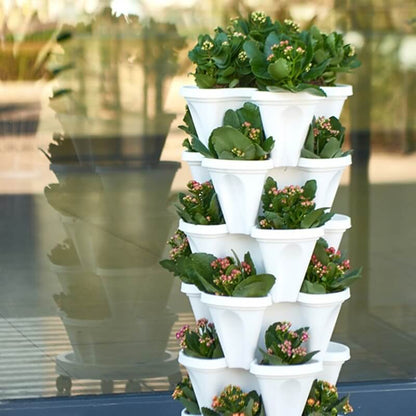 StackGrow – More Green in Less Space – Vertical Planting Tower for Balcony & Garden [50% Off]