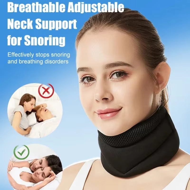 SleepAlign™ – Ergonomic Memory Foam Neck Support Against Snoring [50% Off]