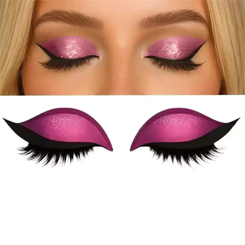 Peel & Stick Eyeshadow Stickers – Waterproof, Reusable & Self-Adhesive