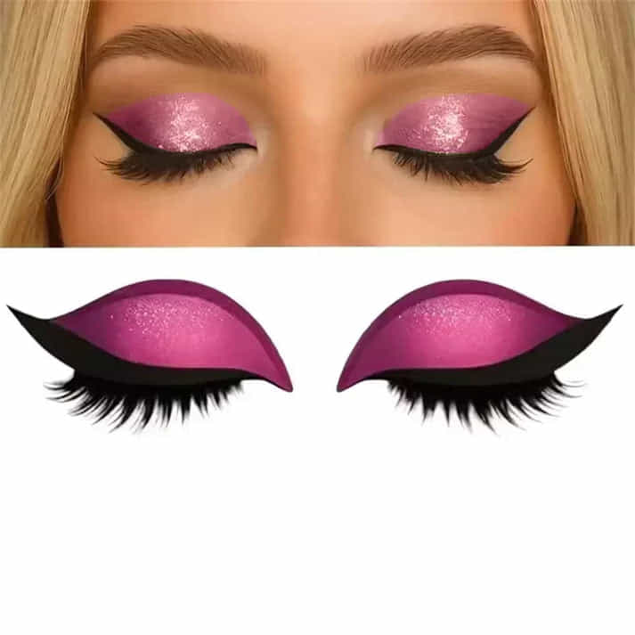 Reusable Eyeliner Stickers – Waterproof Instant Wing for All Eye Shapes