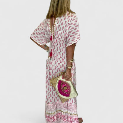 Women's Spring Boho Maxi Dress