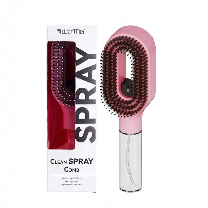 AquaBrush – Styling Brush with Fine Water Mist Function for Silky Smooth Hair [50% OFF]