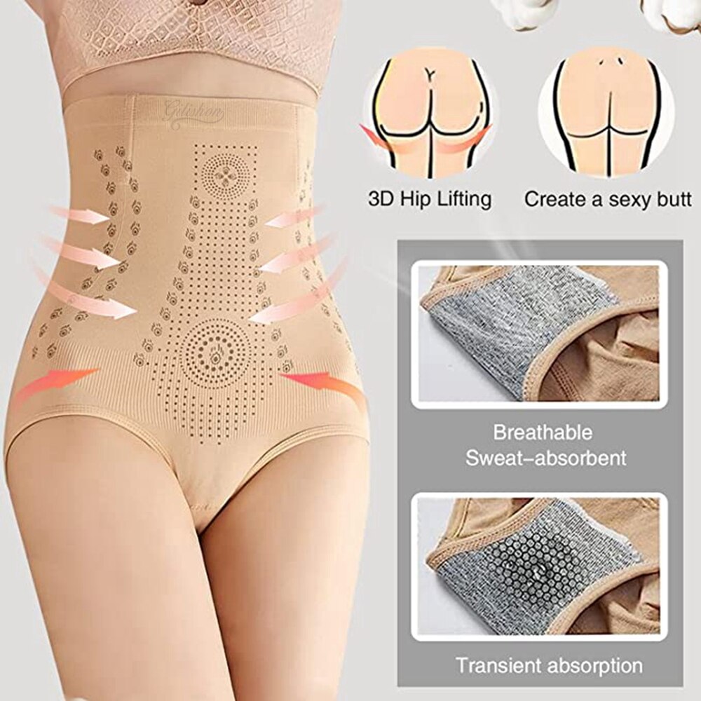 High-Waisted Shapewear Shorts for Tummy and Butt Contouring