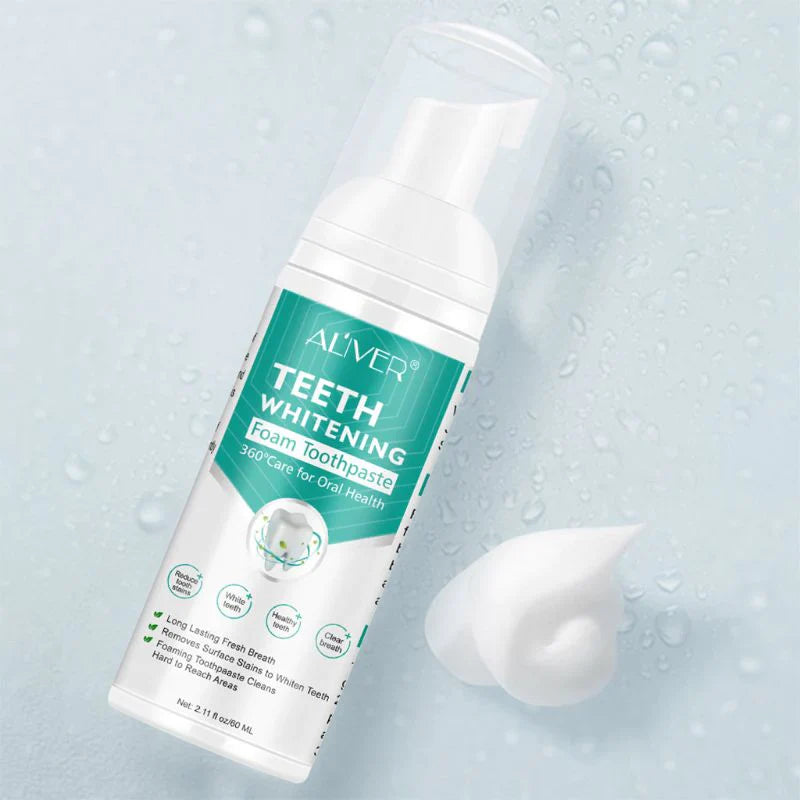 Aliver™ Whitening Foam Toothpaste – Buy 1 Get 1 FREE