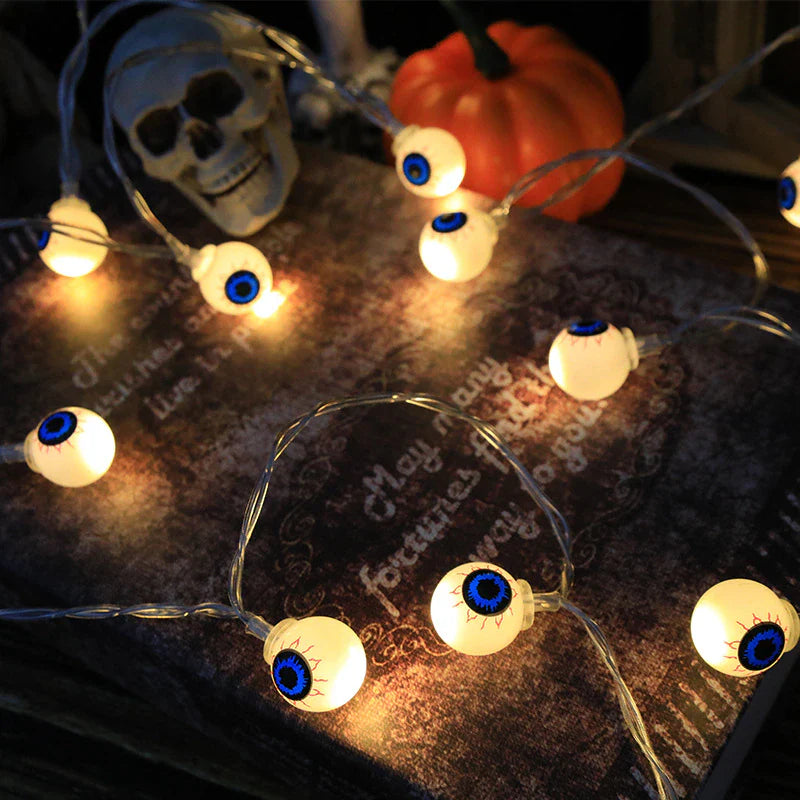 LedString™ – Pumpkin Skull Eyeballs String Lights [50% Off]