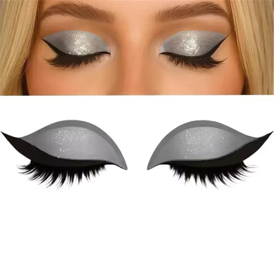 Peel & Stick Eyeshadow Stickers – Waterproof, Reusable & Self-Adhesive