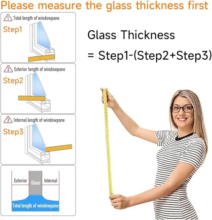 Magnetic Window Cleaner for Dual-Sided Glass Cleaning