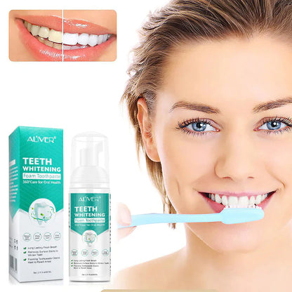 Aliver™ Whitening Foam Toothpaste – Buy 1 Get 1 FREE