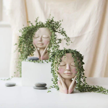 GardenOase™ – Succulent Face Planter for Decorative & Lively Garden Decoration [50% Off]