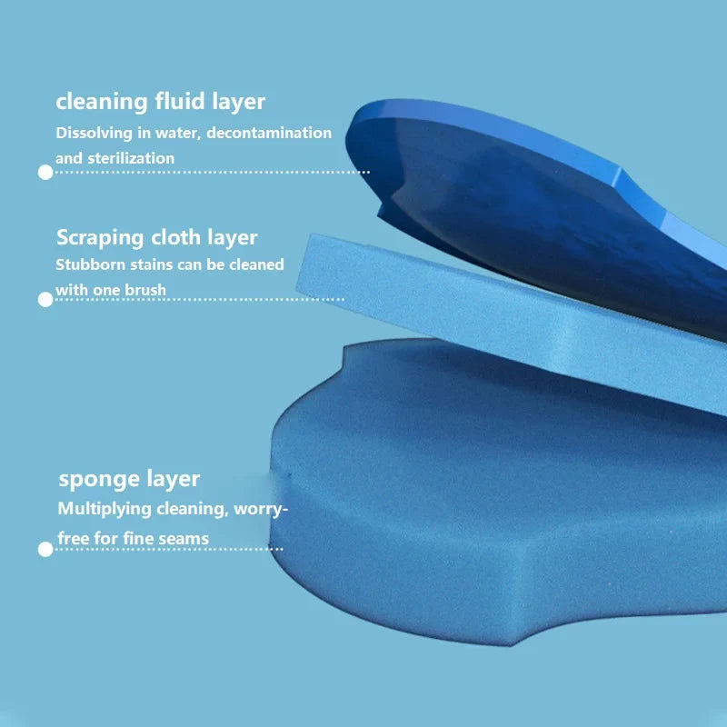 CleanSwipe™ – Disposable toilet brush with cleaning solution, bathroom WC accessory (24 pads included) [50% off]