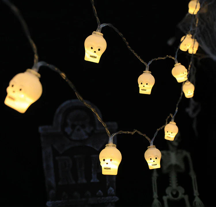 LedString™ – Pumpkin Skull Eyeballs String Lights [50% Off]