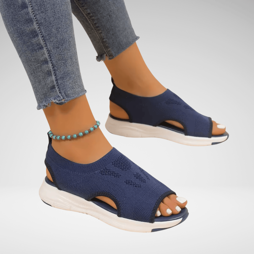 Women’s Orthopedic Walking Sandals with Cushioned Sole
