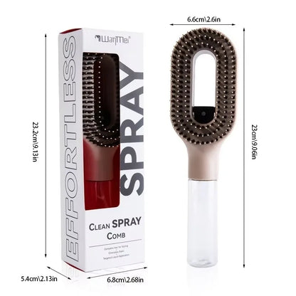 AquaBrush – Styling Brush with Fine Water Mist Function for Silky Smooth Hair [50% OFF]