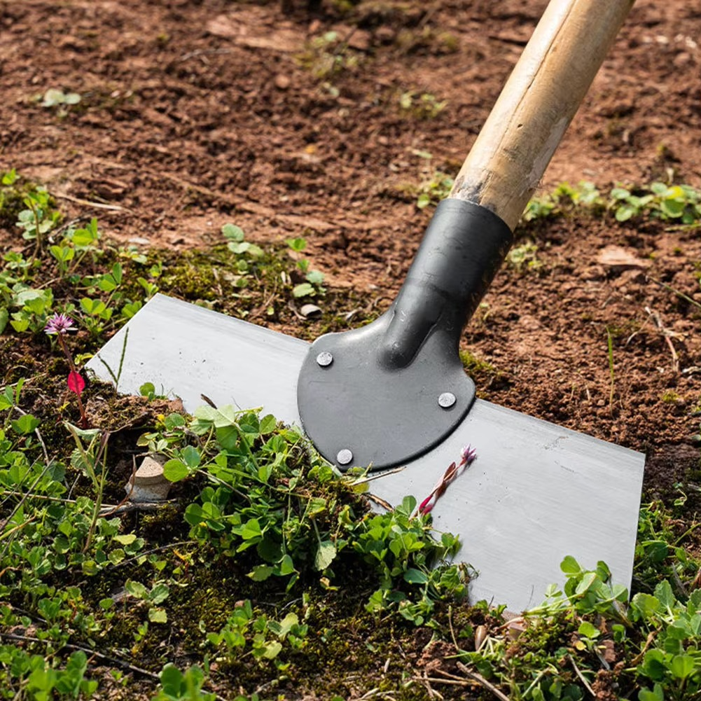 Manganese Steel Garden Hoe for Weed Removal and Surface Scraping