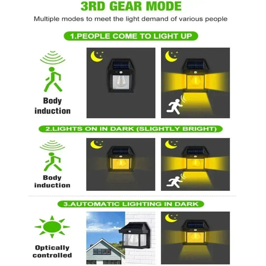 Glowify™ – Solar-Powered Wall Light [50% Off]