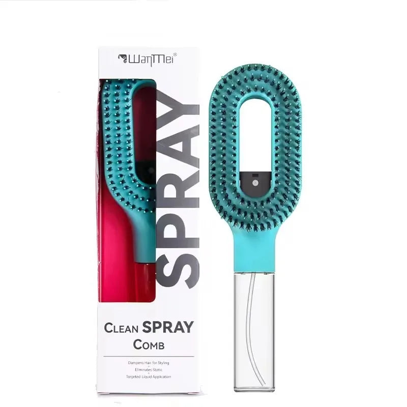 AquaBrush – Styling Brush with Fine Water Mist Function for Silky Smooth Hair [50% OFF]