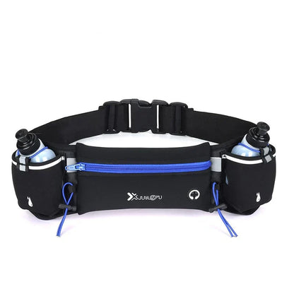 HydroRun™ – Running Belt with 2 Bottles and Practical Extra Storage [50% Off]