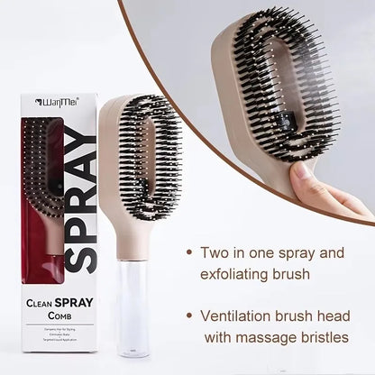 AquaBrush – Styling Brush with Fine Water Mist Function for Silky Smooth Hair [50% OFF]
