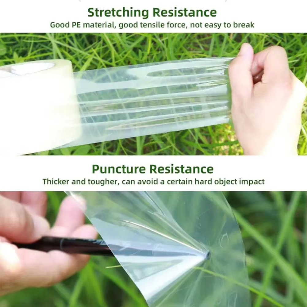 UV Resistant Greenhouse Film Repair Tape – Weatherproof PE Adhesive 10m
