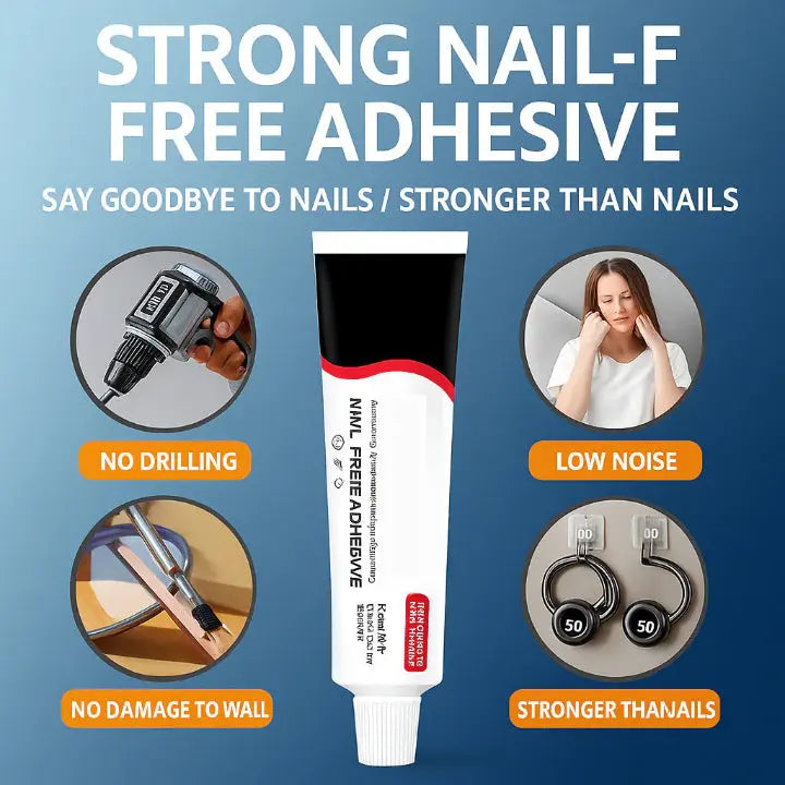 GlueMetal™ – Tested up to 300 kg Shear Strength, Extremely Strong & Durable [1 + 1 Free]