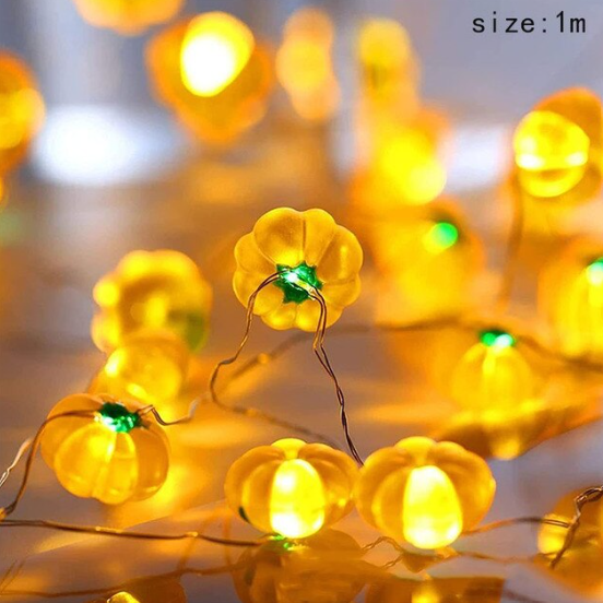 LedString™ – Pumpkin Skull Eyeballs String Lights [50% Off]