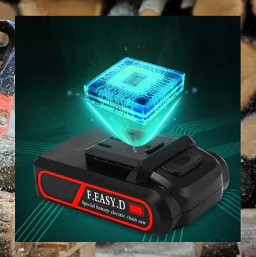 Mini Cordless Electric Chainsaw 4 Inch for One-Handed Use