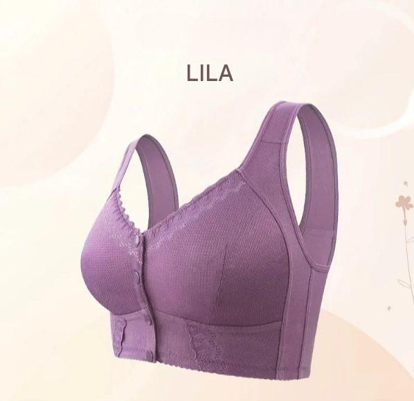 Estella™ – Cotton Front-Opening Bra for Senior Women Comfort [1 + 1 Free]