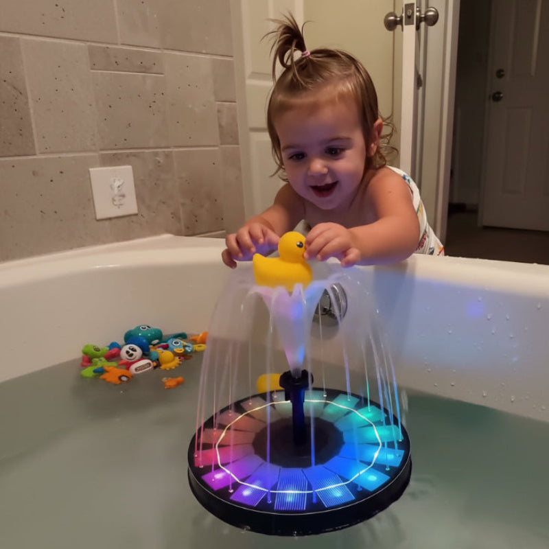 Interactive Baby Bath Fountain Toy with Automatic Water Jets