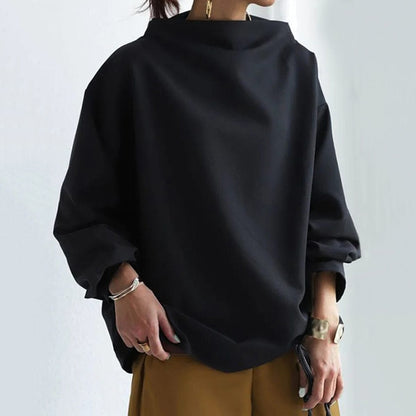 Rachel | Women High-Neck Long Sleeve Top