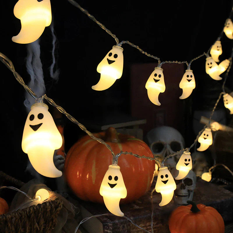 LedString™ – Pumpkin Skull Eyeballs String Lights [50% Off]
