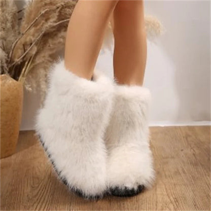 Women’s Winter Warm Fuzzy High Boots