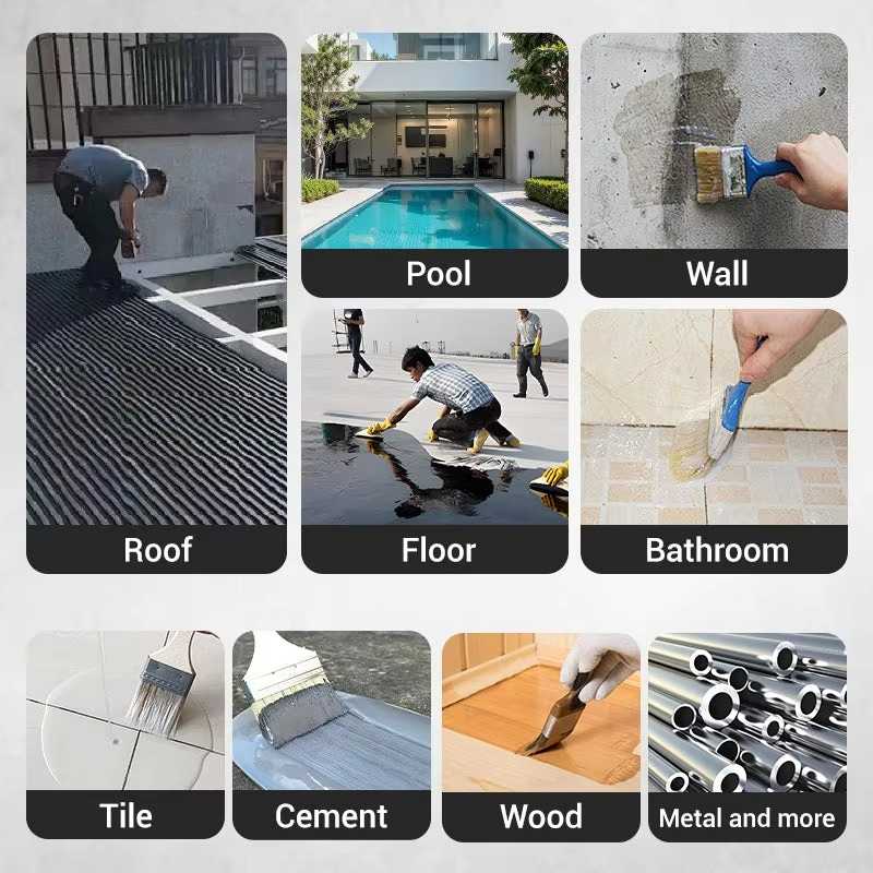 Transparent Waterproof Surface Sealant for Walls, Roofs & Facades