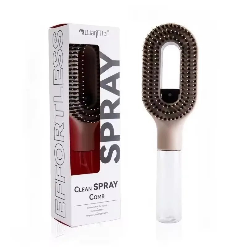 AquaBrush – Styling Brush with Fine Water Mist Function for Silky Smooth Hair [50% OFF]