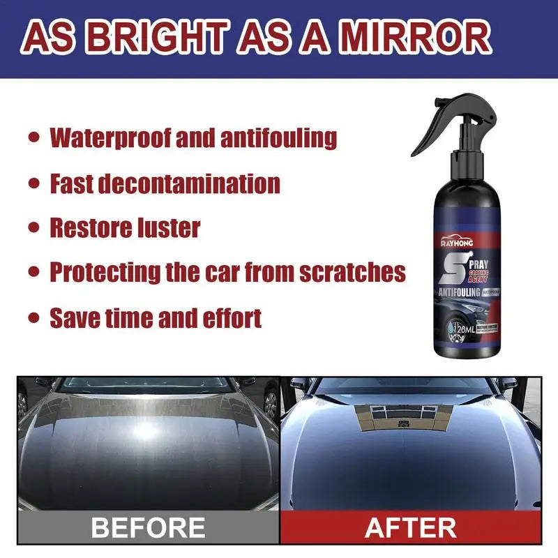 3-in-1 Nano Car Polish Spray – Clean, Shine & Protect in Seconds