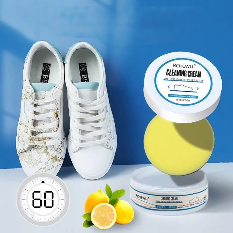 Shoe Cleaning Cream for All Shoe Types – Portable Stain Remover