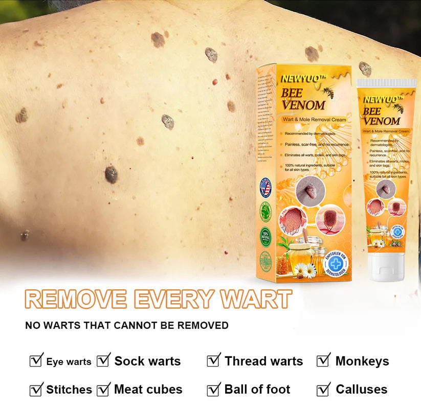 Bee Venom Skin Tag Removal Cream for Face and Body