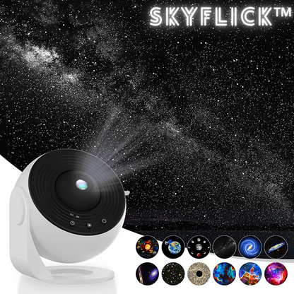 SkyFlick™ – Realistic Planetarium Galaxy Starry Sky Projector Effect Light [50% Off]