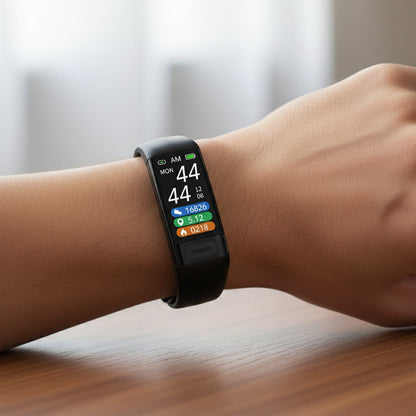 Smart Fitness Tracker | Heart Rate & Blood Pressure Monitor | ECG Function | VitalBand