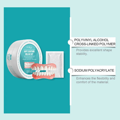 SmileGuard™ Silicone Prosthesis Set – Smile Confidently All Day Without Slipping or Pain