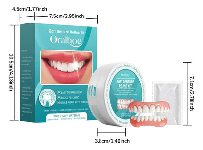 SmileGuard™ Silicone Prosthesis Set – Smile Confidently All Day Without Slipping or Pain