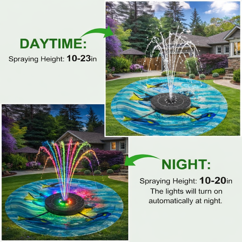 Interactive Baby Bath Fountain Toy with Automatic Water Jets
