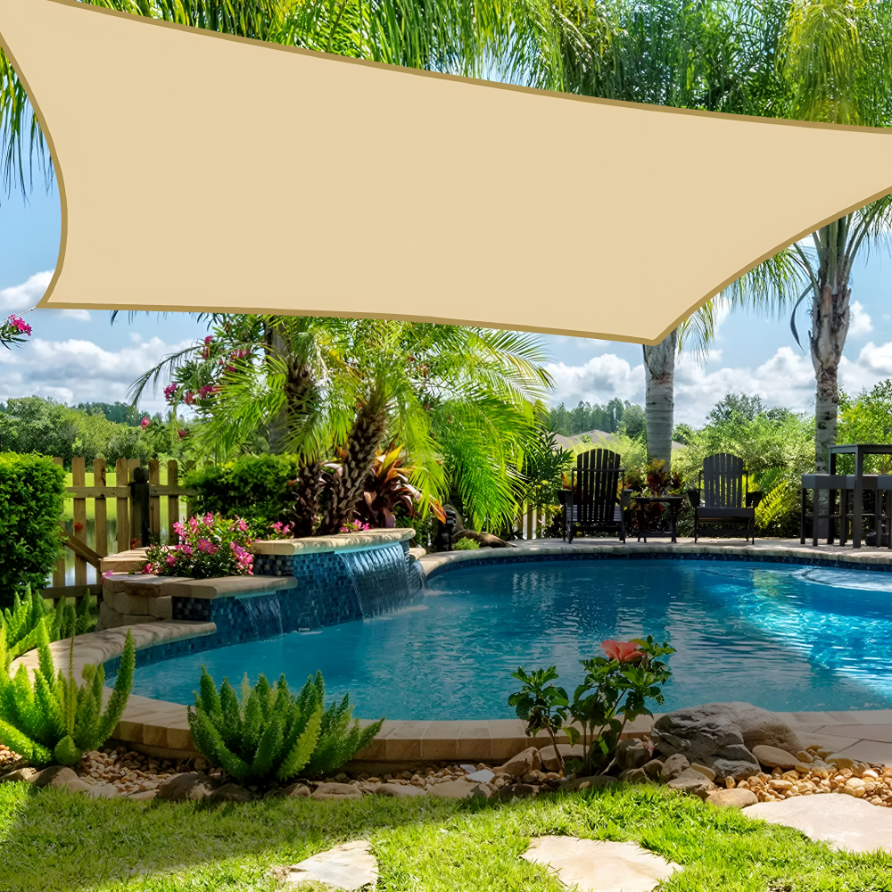 Waterproof Sun Shade Sail for Patio, Balcony & Garden – UV Resistant