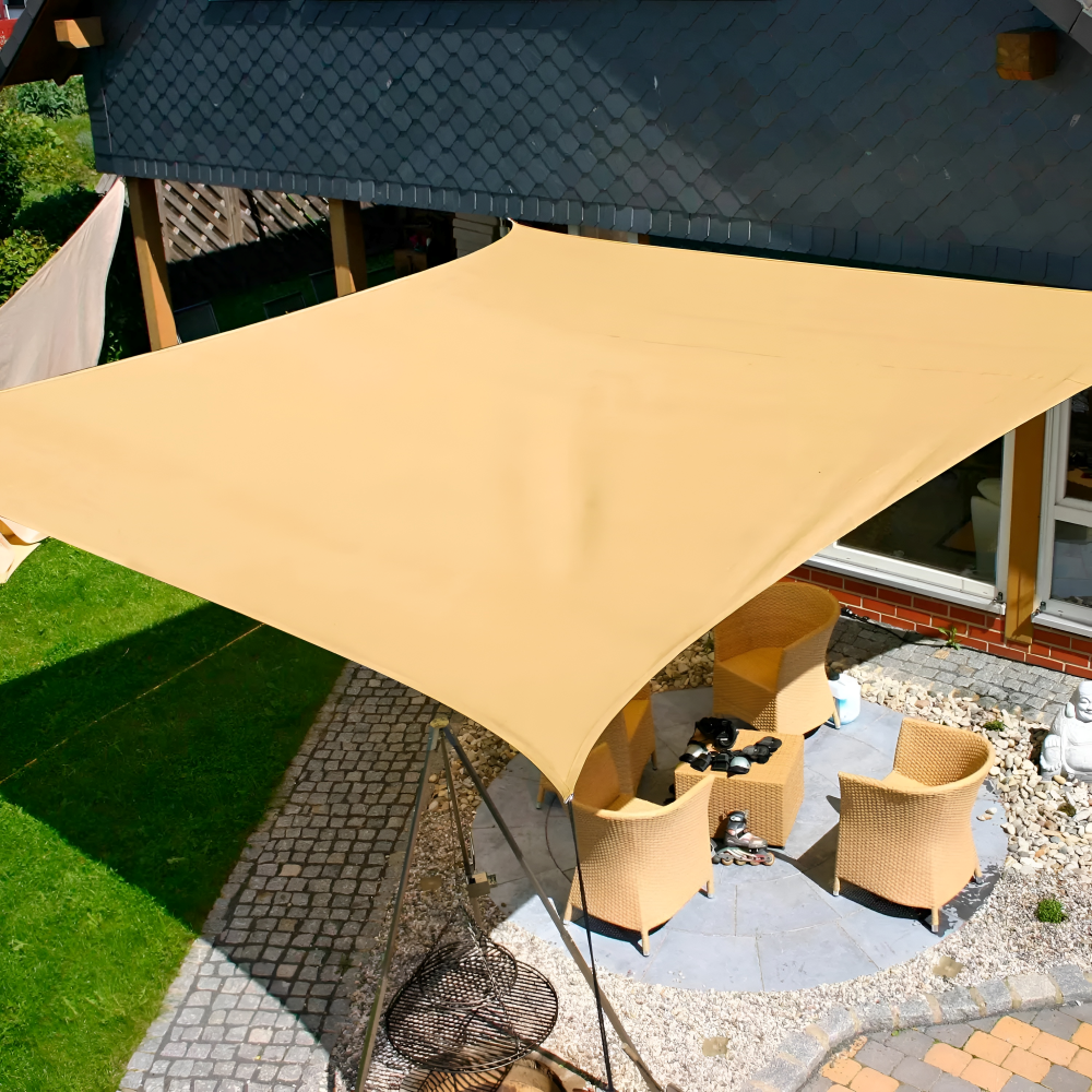 Waterproof Sun Shade Sail for Patio, Balcony & Garden – UV Resistant