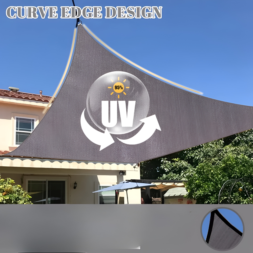 Waterproof Sun Shade Sail for Patio, Balcony & Garden – UV Resistant