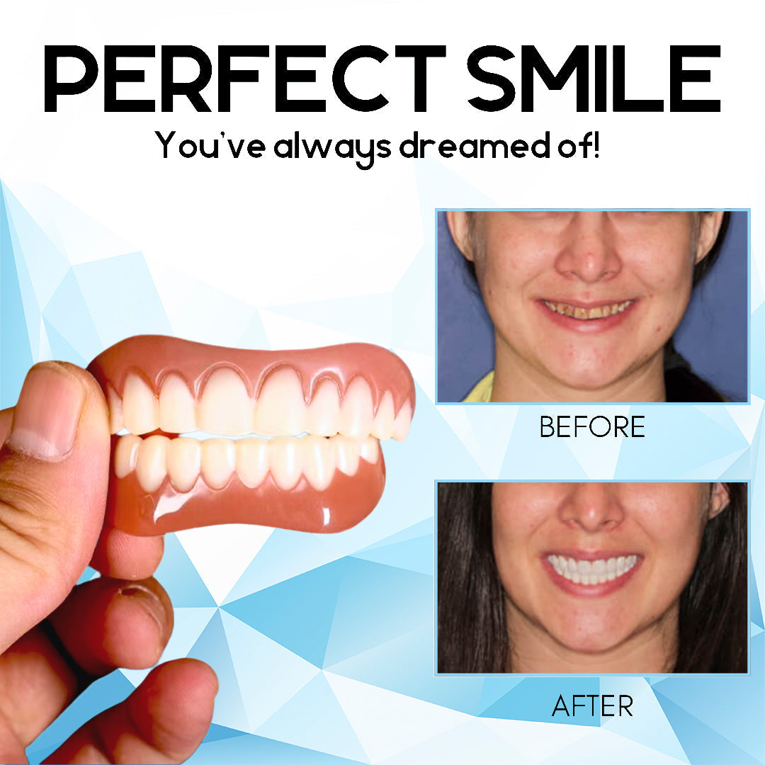 Silicone Reline Denture Set | Secure Denture Fit | BrightFit Veneer