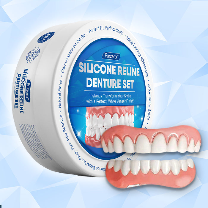 Silicone Reline Denture Set | Secure Denture Fit | BrightFit Veneer